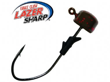 EAGLE CLAW GREEN PUMPKIN  FINESSE JIG HEADS