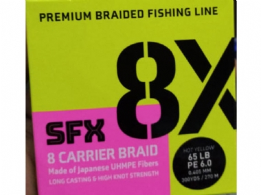 SUFIX SFX  8X LOW VIS GREEN 300YDS