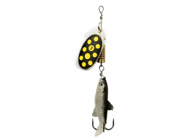 SENSATION BASS FURY WITH FISH GOLD BLACK YELLOW