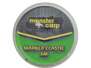 MONSTER CARP MARKER ELASTIC GREEN 6M