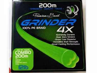 GRINDER 4X BRAID GREEN 200M