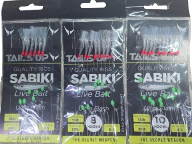 TAILS UP SABIKI RIGS