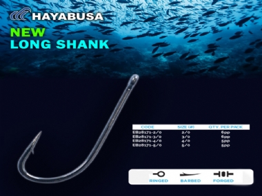 HAYABUSA LONG SHANK EB28171