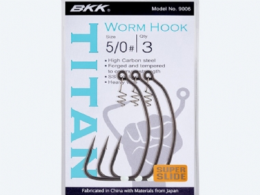 BKK TITAN WORM HOOK 