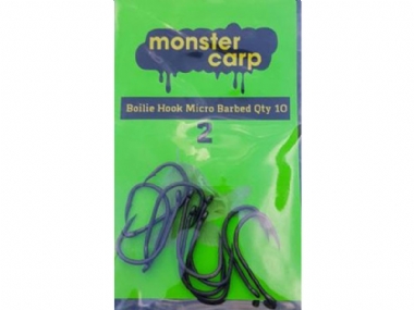 MONSTER CARP BOILIE HOOK  MICRO BARBED