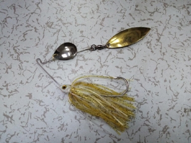 VENOM LURES GLIMMER SERIES - HIDDEN WEIGHT SPINNER BAITS 1/4OZ