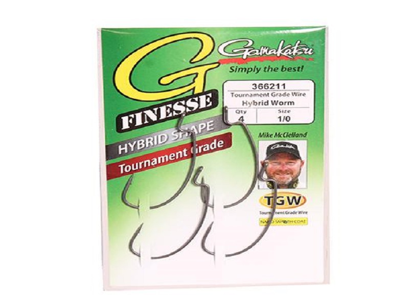 GAMAKATSU FINESSE HYBRID SHAPE WORM HOOK