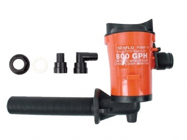 SEAFLO LIVEWELL PUMP 800 GPH - 12V - 3.5 AMP
