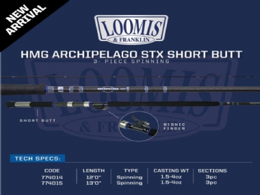 LOOMIS & FRANKLIN HMG ARCHIPELAGO STX SHORT BUTT