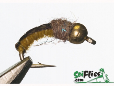 SCIENTIFIC FLIES MUSTARD CADDIS