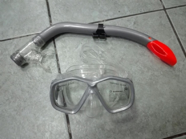 AQUALINE MASK & SNORKEL JUNIOR PRO COMBO SET