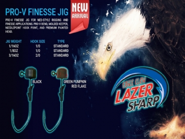 EAGLE CLAW PRO-V FINESSE JIG BLACK STANDARD