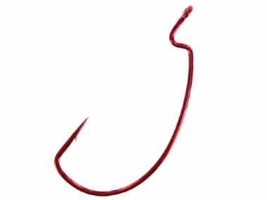 GAMAKATSU OFFSET SHANK WORM EWG RED 