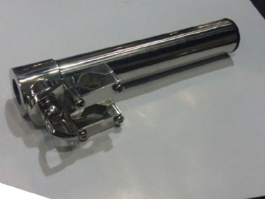 YOUNG MARINE ROD HOLDER STAMPED T STAINLESS