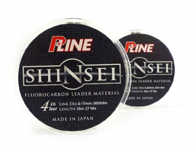 P LINE SHINSEI FLUOROCARBON LEADER 25M