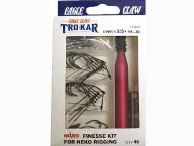 EAGLE CLAW TRO KAR PRO BEND FINESSE KIT FOR NEKO RIG