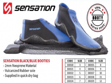 SENSATION WATER SHOE BLACK/BLUE