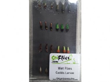 SCIENTIFIC FLY WET FLIES CADDIS LARVAE