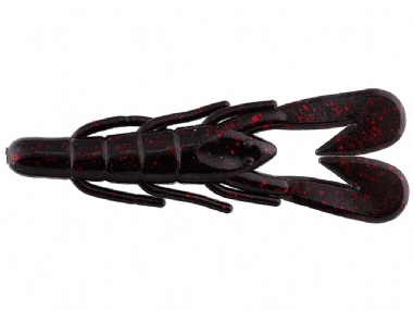 BLACK RED GLITTER