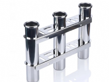 YOUNG MARINE STAINLESS STEEL 3 ROD HOLDER