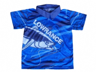 LOWRANCE COLAR DEEP SEA SHORT SLEEVE SHIRT KIDS