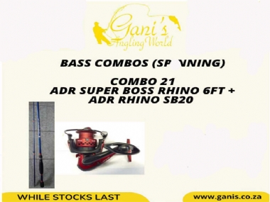 BASS COMBO 21 ADR SUPPER BOSS RHINO 6FT & ADR RINO SB20