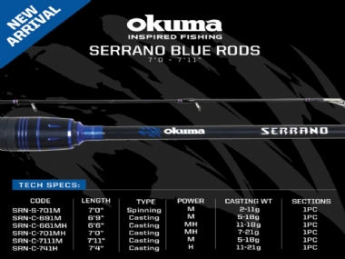 OKUMA SERRANO BLUE