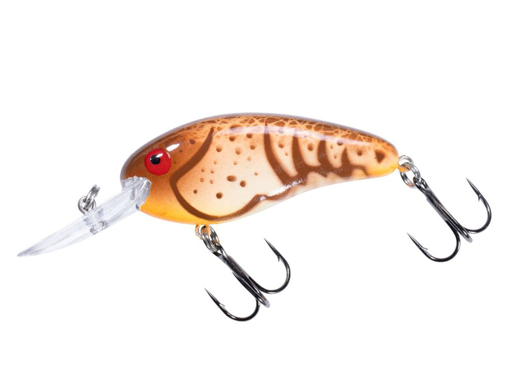 Bomber Deep Flat A Crankbait - Green Pearl Shad