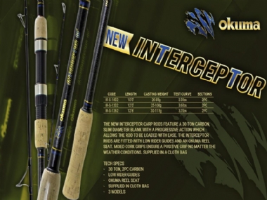 Graphite Carp Rods available at Ganis Angling World