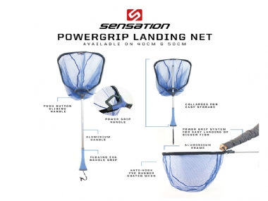 SENSATION POWERGRIP LANDING NET