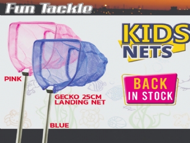 FUN TACKLE GECKO LANDING NETS