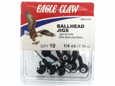 EAGLE CLAW BALL JIGS BLACK
