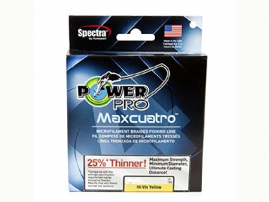 POWER PRO MAXCUATRO HI VIS YELLOW  500YDS