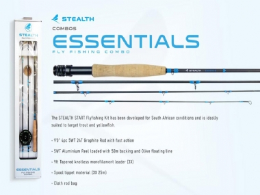 STEALTH ESSENTIALS FLY FISHING COMBO