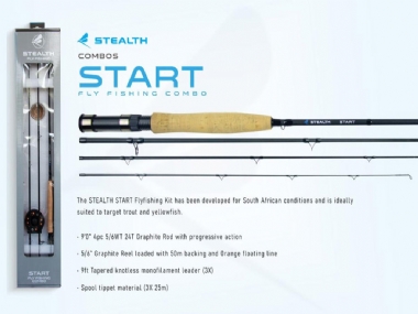 STEALTH START FLY FISHING COMBO