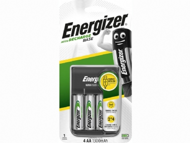 ENERGIZER BASE CHARGER USB   AND 4X BATTERIES