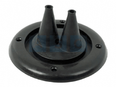 ASC CABLE GROMMET 2 O/LETS 1 I/LET