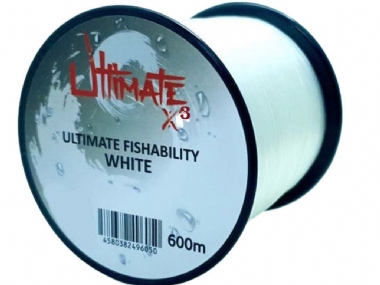 ULTIMATE X3 FISHABILITY WHITE  600M