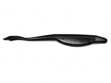 BLACK W/SM RED FLK 051