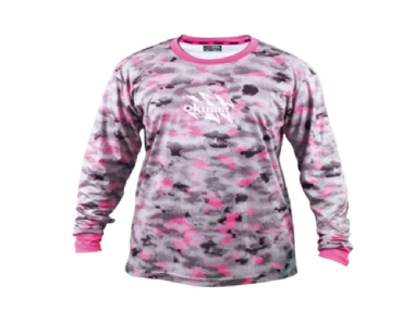 OKUMA PINK LONG SLEEVE KIDS SHIRT