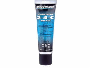QUICKSILVER / MERCURY 2-4-C MARINE LUBRICANT / GREASE W/ TEFLON