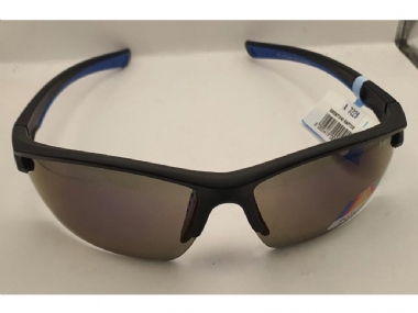 MATT BLACK BLUE TRIM