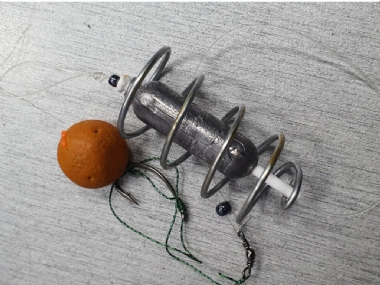 BIG DADDY TRACES BULLET SPRING WITH BOILIE