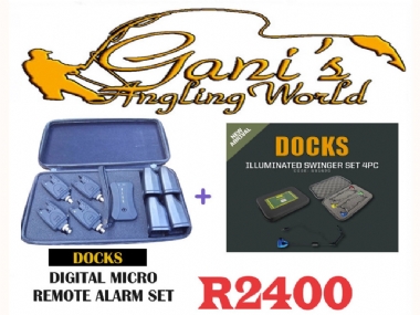 DOCKS DIGITAL MICRO ALARM SET WITH DOCKS SWINGERS