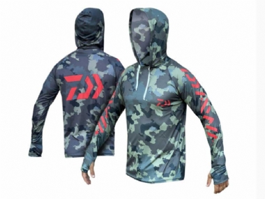 DAIWA LIGHTWEIGHT HOODIE CAMO