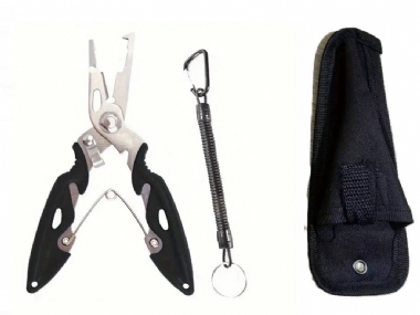 GANIS SPLIT RING PLIER WITH LANYARD & POUCH