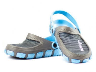 LAMINGO CLOG SANDAL BLUE GRAY