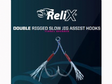 RELIX DOUBLE RIGGED SLOW JIG ASSIST HOOK