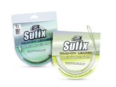 SUFIX WIND-ON MONOFILAMENT LEADER TAN 10M