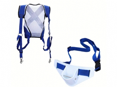GANIS ADJUSTABLE FISHING BELT WITH ROD HOLDER 